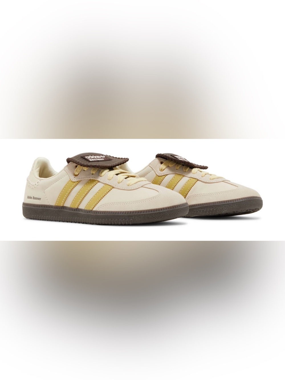 2023 Adidas Wales Bonner x samba ecru tint yellow